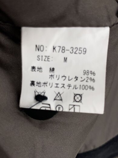 商品画像：コーデュロイジャケット/M/コットン/BLK/K78-3259 4