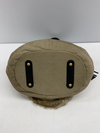 商品画像：ハンドバッグ/レザー/BEG 4