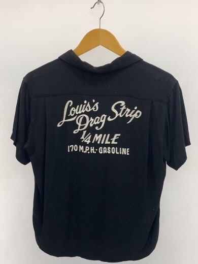 商品画像：ボーリングシャツ/半袖シャツ/M/レーヨン/BLK// 2