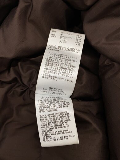 商品画像：ダウンジャケット_ND2174N/XL/ポリエステル/BRW 5