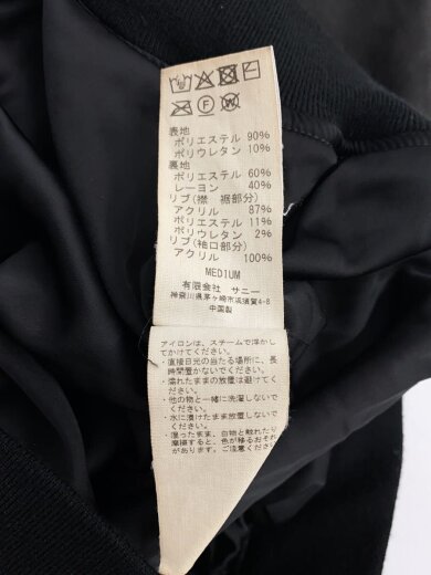 商品画像：ブルゾン/M/ポリエステル/BLK 5