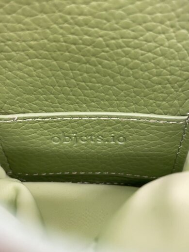 商品画像：objects.io/ショルダーナイロンパース/GRN/無地 5