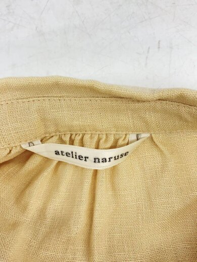 商品画像：長袖シャツ/FREE/リネン/BEG/na-02053 3