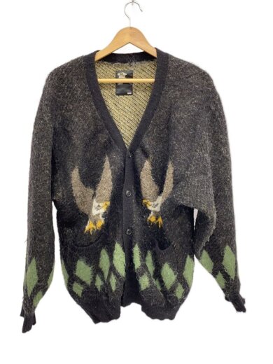 商品画像：カーディガン(厚手)/M/アクリル/BLK/CLG－KN025-008 1