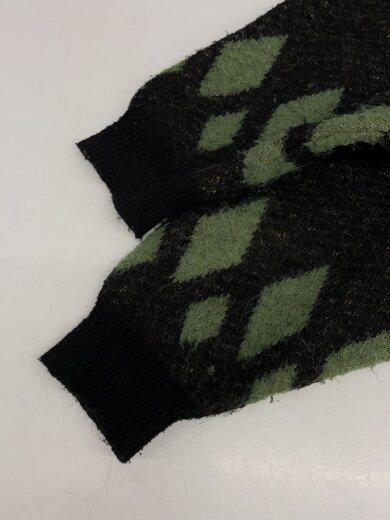 商品画像：カーディガン(厚手)/M/アクリル/BLK/CLG－KN025-008 6