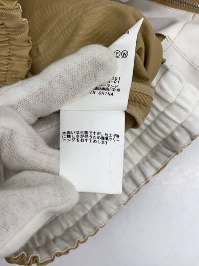 商品画像：ジップアップブルゾン/36/コットン/BEG/無地 6