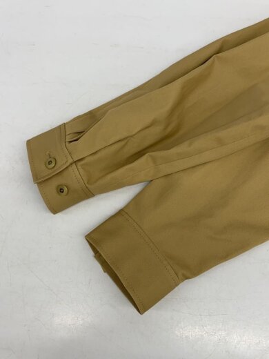 商品画像：ジップアップブルゾン/36/コットン/BEG/無地 7