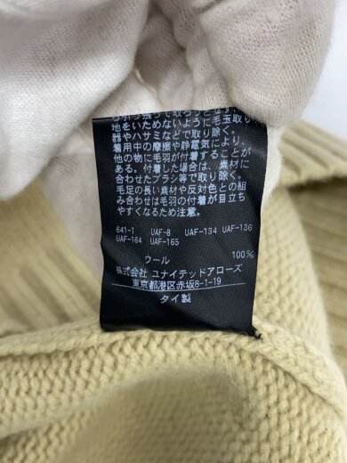 商品画像：ニット・セーター(厚手)/M/ウール/BEG/8113-104-0218 5