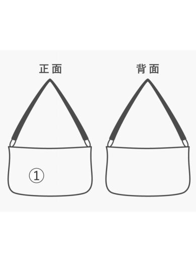 商品画像：トートバッグ/PVC/BRW/総柄 8