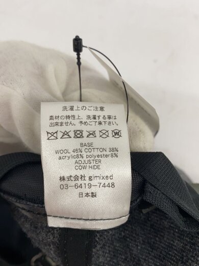 商品画像：キャップ/L/ウール/無地/メンズ 6