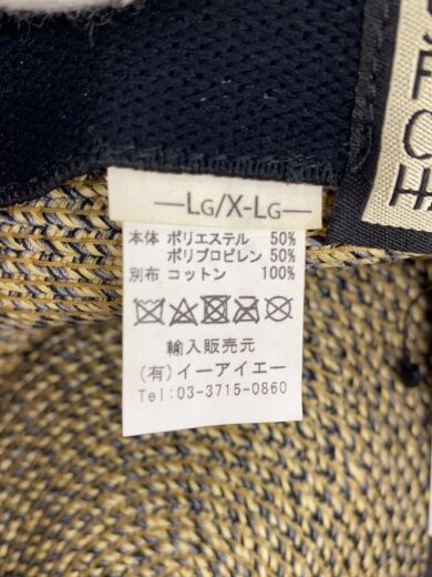 商品画像：ストローハット/L/ポリエステル/GRY/メンズ 5