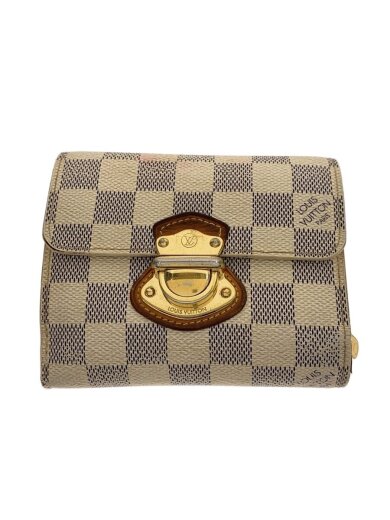 商品画像：ポルト・フォイユ・ジョイ_ダミエ・アズール/PVC/WHT/レディース 1