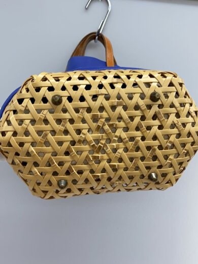 商品画像：Crafty/カゴバッグ/--/BLU/無地 4