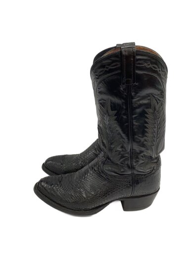 商品画像：ウェスタンブーツ/US8.5/BLK/レザー/8700// 1