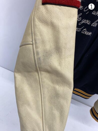 商品画像：スタジャン/--/ウール/NVY 5