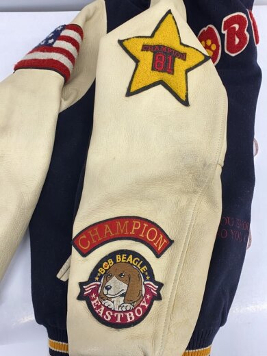 商品画像：スタジャン/--/ウール/NVY 7