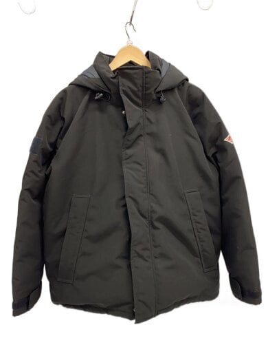 商品画像：ダウンジャケット/M/ポリエステル/BLK/無地/FA42-117-02 1