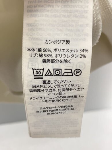 商品画像：スウェット/S/コットン/WHT 5