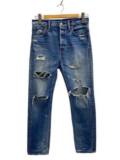 商品画像：DISTRESSED DENIM 5P PANTS/S/コットン/BLU/1214-299-7203 1