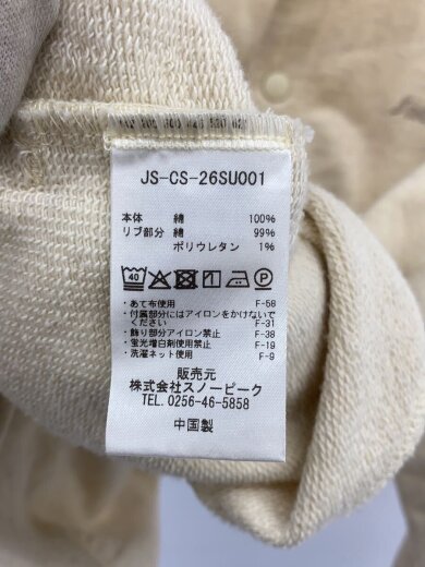商品画像：ジャケット/M/コットン/IVO/無地/JS-CS-26SU001// 5