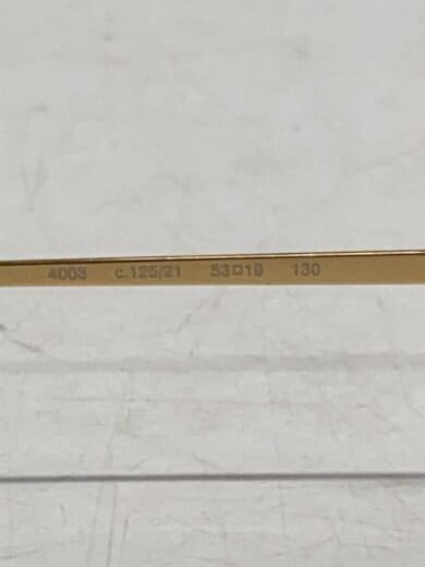 商品画像：サングラス/リムレス/GLD/GLD/レディース/4003// 5