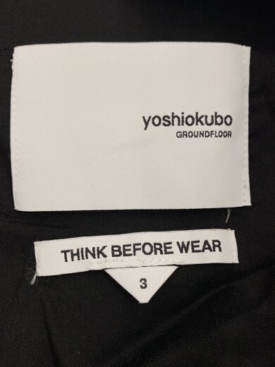 商品画像：26SS/BIG POCKET PANT/ボトム/3/ポリエステル/BLK/YKS26401 4