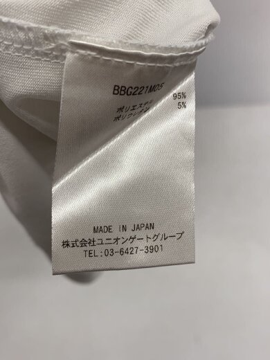 商品画像：Tシャツ/M/ポリエステル/WHT/BBG221M05 4