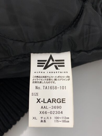商品画像：レザージャケット・ブルゾン/XL/フェイクレザー/BLK/TA1658-101// 5