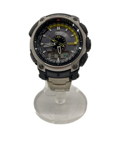 商品画像：ソーラー腕時計・PROTREK/デジアナ/SLV/SLV 1