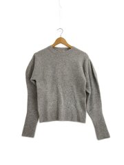 強縮ウールニット/ニット・セーター(厚手)/FREE/ウール/GRY/534-3270022