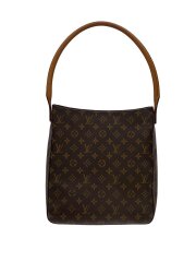 ルーピングGM_モノグラム・キャンバス/PVC/BRW/モノグラム