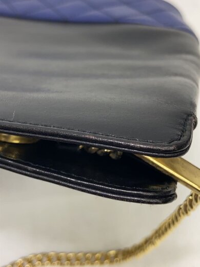 商品画像：ショルダーバッグ/レザー/BLK// 9