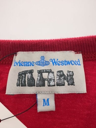 商品画像：Tシャツ/M/コットン/RED/4647-8608// 3