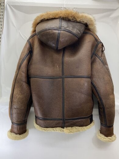 商品画像：B-3/フライトジャケット/38/レザー/ブラウン/AC-17755 2