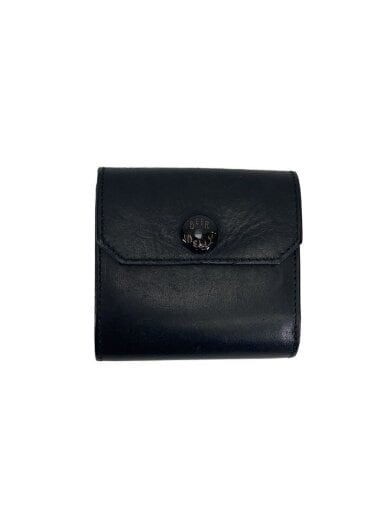 商品画像：2つ折り財布/牛革/BLK/メンズ 1