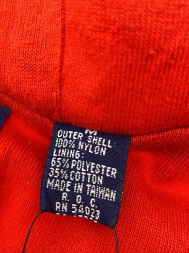 商品画像：ナイロンジャケット/M/ナイロン/RED 4