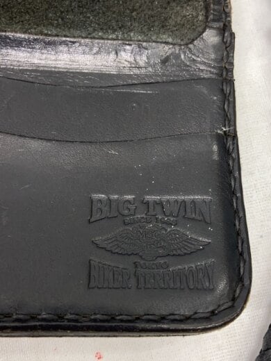 商品画像：BIGTWIN BIKER TERRITORY/長財布/レザー/BLK/メンズ 3