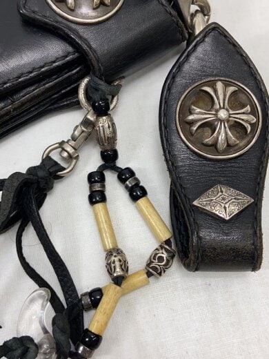 商品画像：BIGTWIN BIKER TERRITORY/長財布/レザー/BLK/メンズ 8