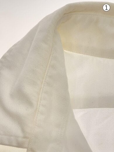 商品画像：長袖シャツ/--/コットン/WHT// 5