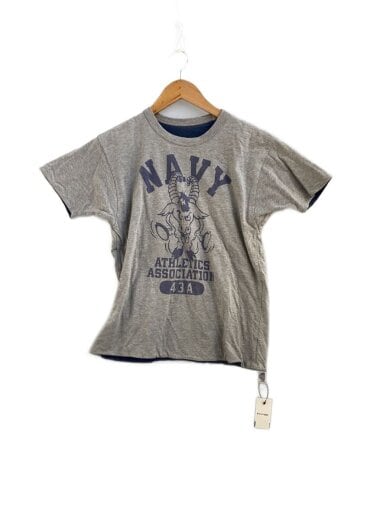 商品画像：リバーシブルTシャツ/--/コットン/GRY/NVY// 1