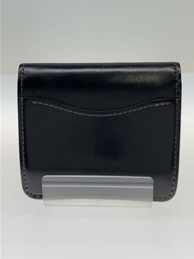 商品画像：2つ折り財布/レザー/BLK/メンズ 2