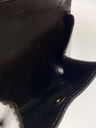 商品画像：2つ折り財布/レザー/BLK/メンズ 5