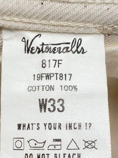商品画像：ボトム/33/コットン/WHT/817F// 4