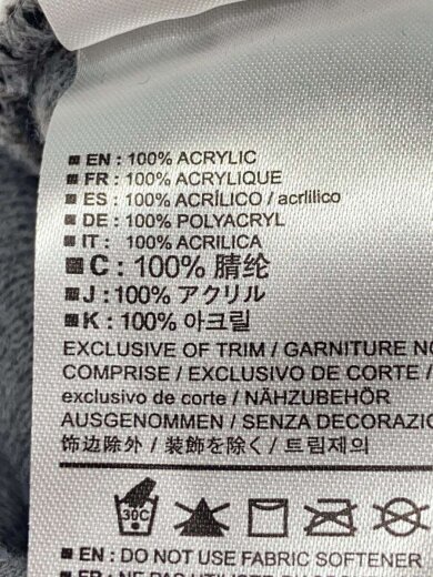 商品画像：ニットキャップ/--/アクリル/GRY/メンズ 5