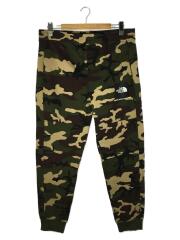 ストレートパンツ/L/コットン/KHK/カモフラ/NF0A5IIL/FINE JOGGER PANTS
