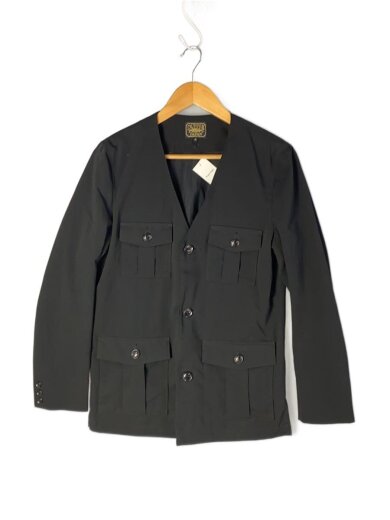 商品画像：テーラードジャケット/M/ポリエステル/BLK/df-p2-47588// 1