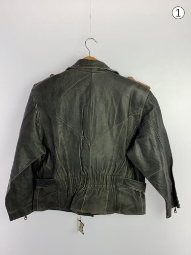 商品画像：TRADE MARK/ダブルライダースジャケット/L/レザー/BLK 2