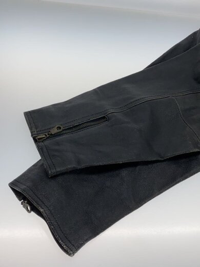 商品画像：TRADE MARK/ダブルライダースジャケット/L/レザー/BLK 5