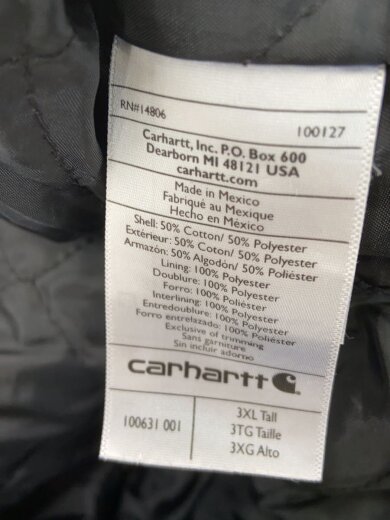 商品画像：ジップパーカー/--/コットン/BLK/無地/100631 001 4