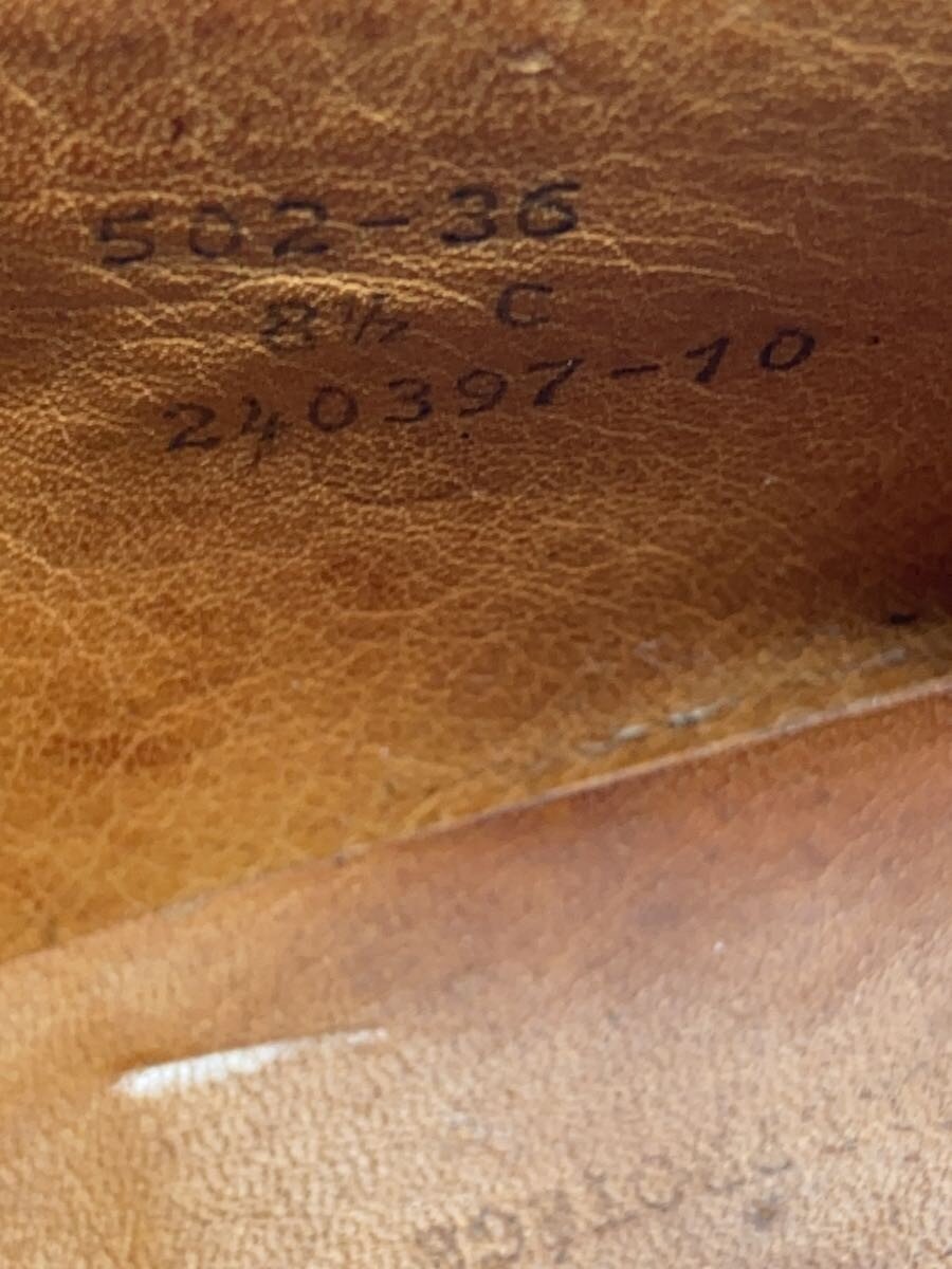 J.M.WESTON / 502-36/外羽根プレーントゥ/旧ロゴ/ドレスシューズ/UK8/BLK/レザー/502-36